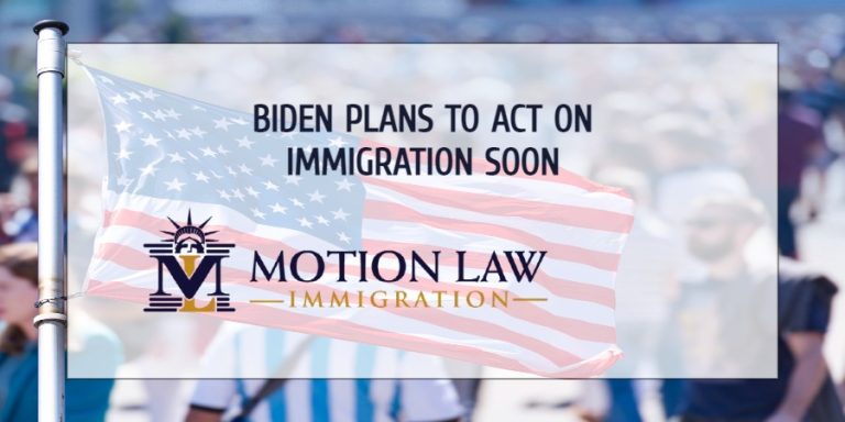 Biden Plans To Act On Immigration Soon Motion Law Immigration 