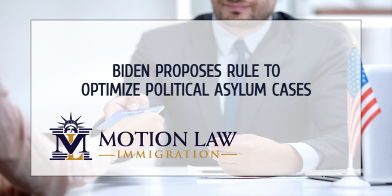 Biden Proposes Rule To Optimize Political Asylum Cases | Motion Law ...