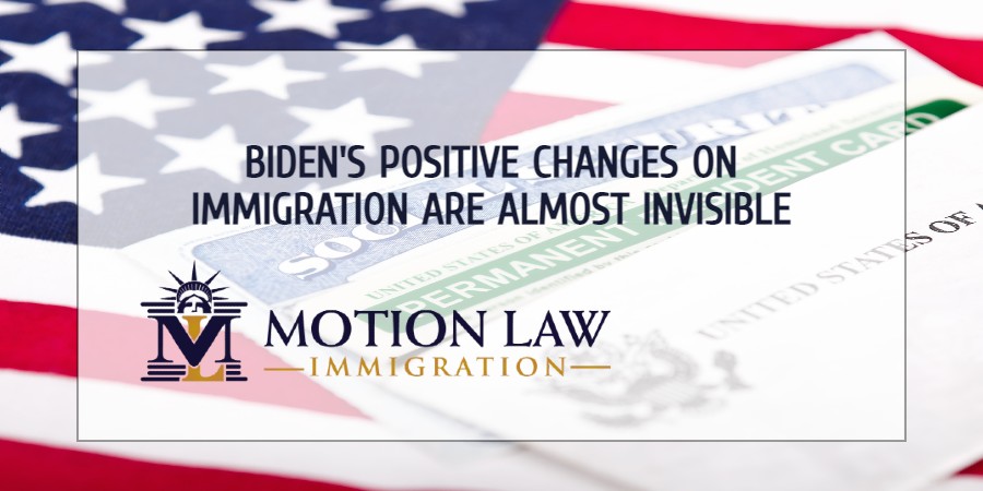 Unnoticed progress on immigration policy