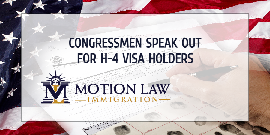 Members of Congress sent letter to the President-elect on behalf of H-4 Visa holders