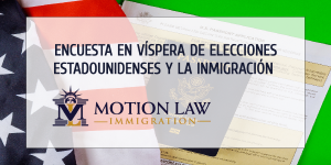 Resultados de la encuesta en vísperas de elecciones presidenciales sobre la inmigración