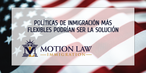 Políticas de Inmigración más flexibles podrían ser la solución