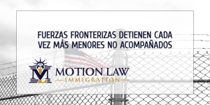 Cientos de menores de edad llegan a las fronteras diariamente