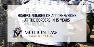 CBP reports highest number of illegal border crossings in 15 years