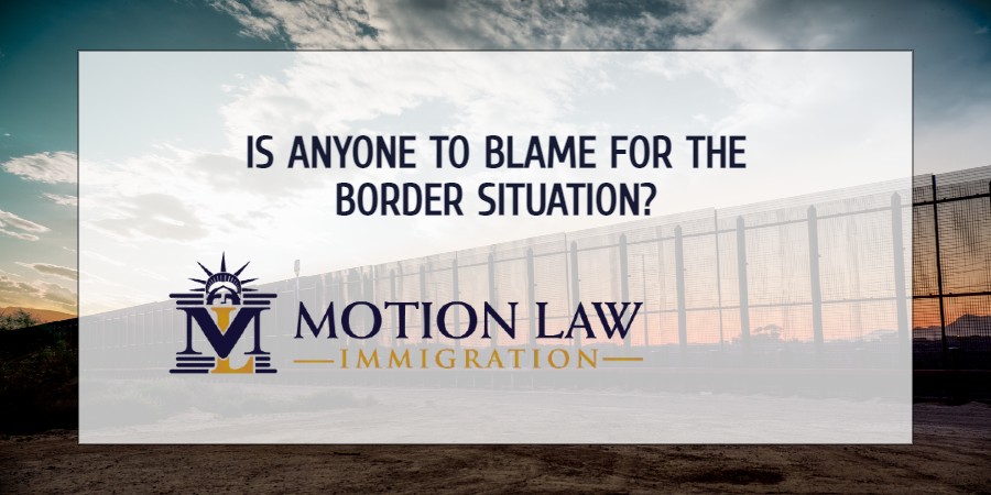 Is the border situation only Biden's fault?