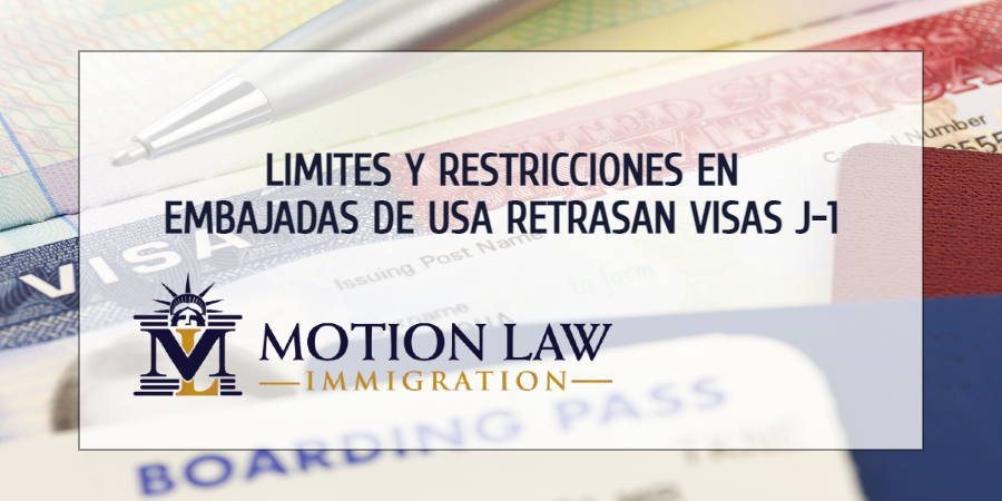 Limites de capacidad en embajadas alrededor del mundo afectan las visas J-1