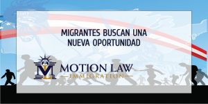 Migrantes intentan huir del peligro