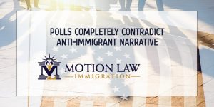 Polls show the reality regarding immigration