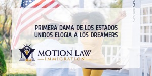 Primera Dama se siente inspirada por Dreamers graduados