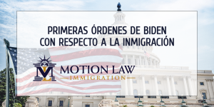 Las primeras acciones del gobierno de Biden con respecto a la inmigración