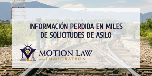 Información faltante en más de 1 millón de solicitudes de inmigración