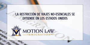 Restricción fronteriza se extiende por otros 30 días