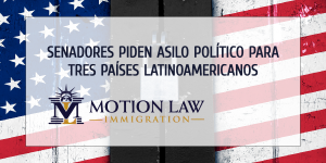 Senadores piden asilo para Venezuela, Nicaragua y Cuba