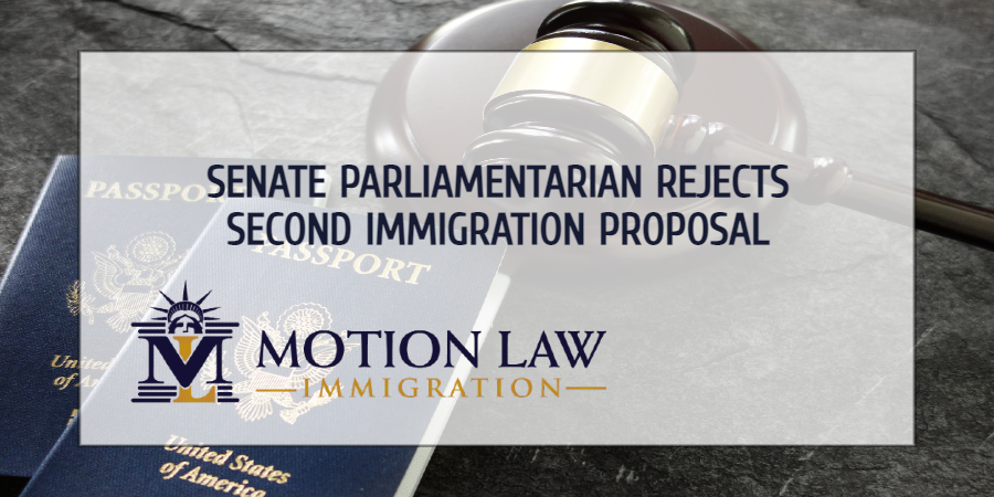 Senate Parliamentarian Rejects Second Immigration Proposal Motion Law Immigration