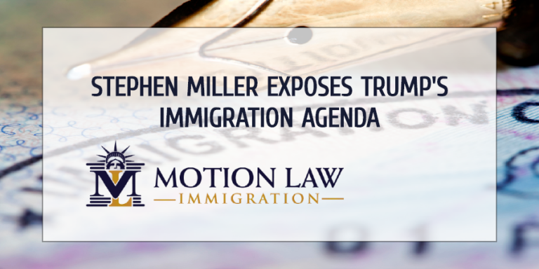 Stephen Miller Exposes Trump's Immigration Agenda | Motion Law Immigration