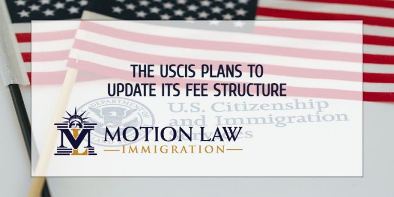 The Uscis Plans To Update Its Fee Structure Motion Law Immigration