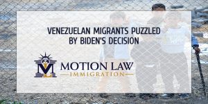 Venezuelan migrants comment on Biden's measure